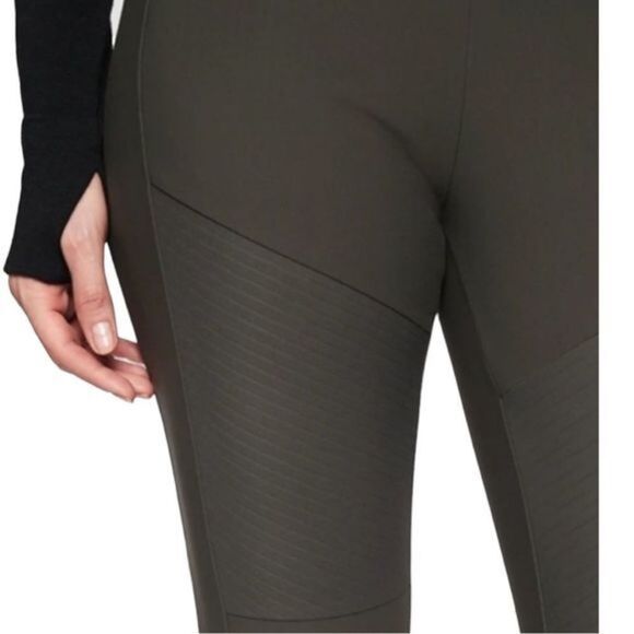Athleta Madison Moto Tight Pants Arbor Size 4P High‎ Rise Activewear - Picture 4 of 15